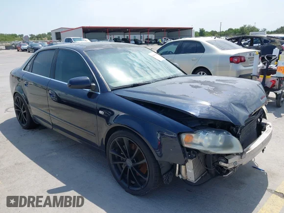 ✅ 2007 Audi A4 2.0T • VIN: WAUAF78E27A207843 • Лот: 42033988. Опубліковано раніше на IAAI з пробігом 166 453 миль. Безкоштовний доступ до архіву аукціонних продажів зі США та докладний звіт про історію автомобіля на DreamBid. Зображення 1.