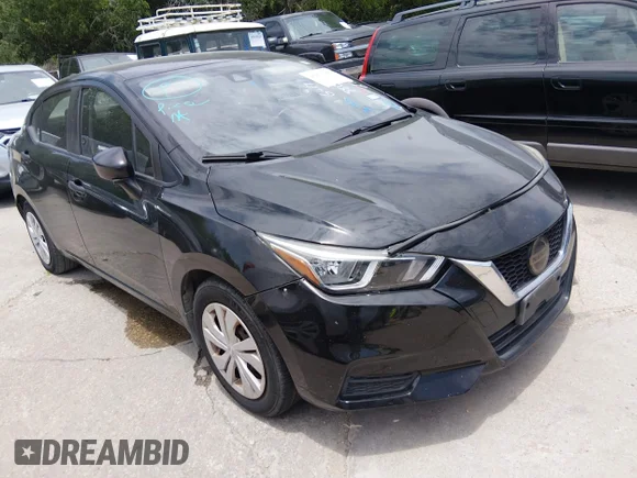 ✅ 2020 Nissan Versa S • VIN: 3N1CN8DV4LL880116 • Lot: 45471695. Wystawiony na IAAI z przebiegiem 43 637 mil. Bezpłatny archiwum sprzedaży aukcyjnych z USA i szczegółowy raport historii pojazdu na DreamBid. Zdjęcie 1.