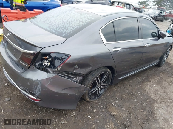 ✅ 2016 Honda Accord Sport • VIN: 1HGCR2F5XGA184709 • Lot: 44112873. Wystawiony na IAAI z przebiegiem 115 583 mil. Bezpłatny archiwum sprzedaży aukcyjnych z USA i szczegółowy raport historii pojazdu na DreamBid. Zdjęcie 4.