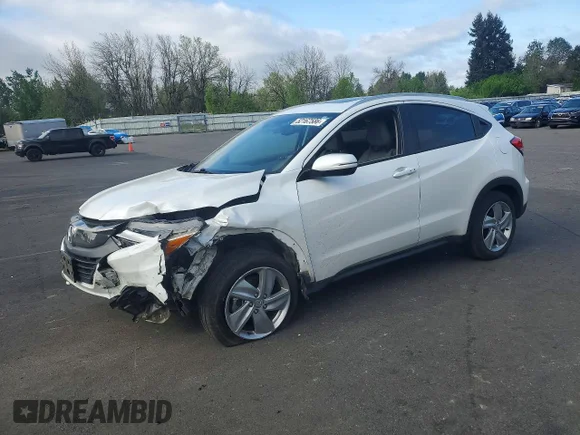 ✅ 2019 Honda HR-V EX-L • VIN: 3CZRU6H79KM738485 • Lot: 52167586. Listed on Copart with 63,743 mi. Free auction sales archive from the USA and detailed vehicle history report at DreamBid. Image 1.