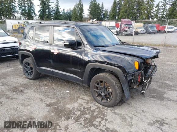 ✅ 2020 Jeep Renegade Latitude • VIN: ZACNJBBB3LPL45936 • Lot: 44069098. Listed on IAAI with 101,930 mi. Free auction sales archive from the USA and detailed vehicle history report at DreamBid. Image 1.