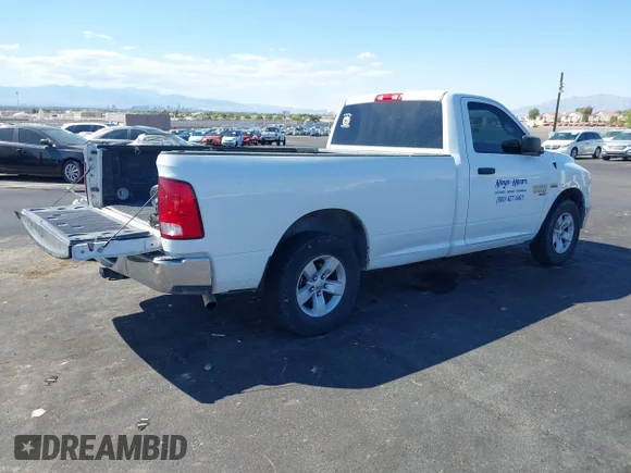 ✅ 2019 Ram 1500 Tradesman • VIN: 3C6JR6DT4KG560871 • Лот: 43220936. Опубликован ранее на IAAI с пробегом 143 902 миль. Бесплатный доступ к архиву аукционных продаж из США и подробный отчёт об истории автомобиля на DreamBid. Изображение 4.