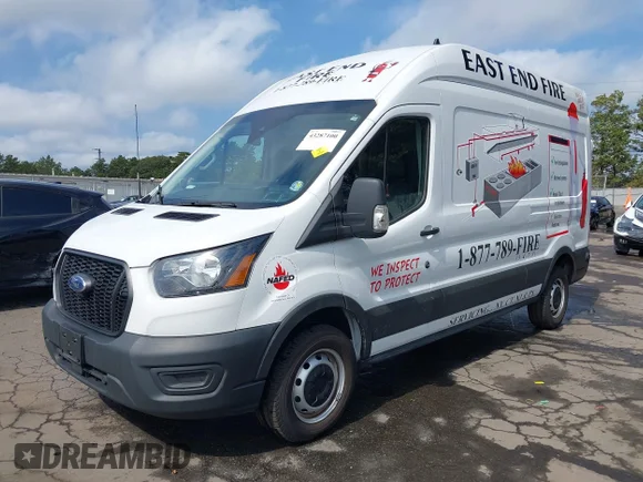 ✅ 2024 Ford Transit Cargo • VIN: 1FTBR1X84RKB39551 • Лот: 43287100. Опубліковано раніше на IAAI з пробігом 17 834 миль. Безкоштовний доступ до архіву аукціонних продажів зі США та докладний звіт про історію автомобіля на DreamBid. Зображення 2.