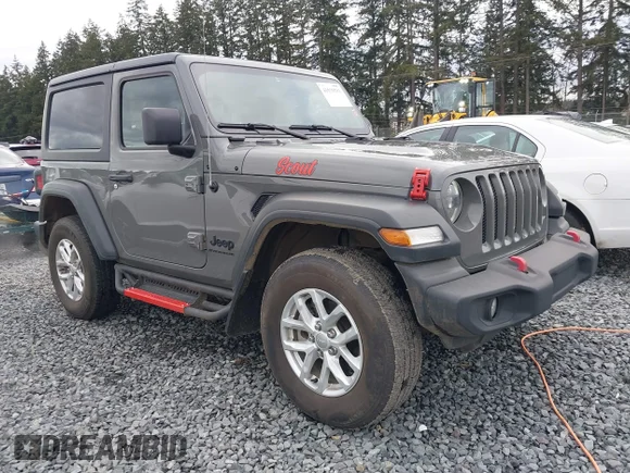 ✅ 2023 Jeep Wrangler Willys • VIN: 1C4HJXAG5PW689027 • Lot: 41599591. Wystawiony na IAAI z przebiegiem 10 792 mil. Bezpłatny archiwum sprzedaży aukcyjnych z USA i szczegółowy raport historii pojazdu na DreamBid. Zdjęcie 1.