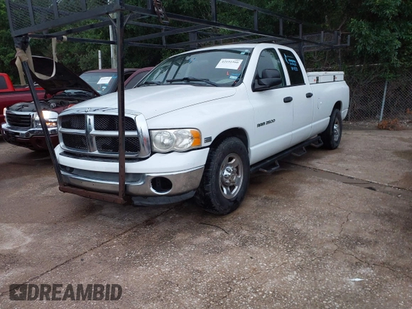 ✅ 2003 Dodge 2500 ST • VIN: 3D7KA28D33G809281 • Lot: 42191566. Wystawiony na IAAI z przebiegiem Nie podano. Bezpłatny archiwum sprzedaży aukcyjnych z USA i szczegółowy raport historii pojazdu na DreamBid. Zdjęcie 2.
