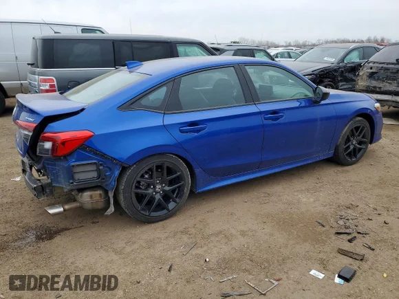 ✅ 2022 Honda Civic Sport • VIN: 2HGFE2F51NH591101 • Лот: 78219595. Опубликован ранее на Copart с пробегом 28 932 миль. Бесплатный доступ к архиву аукционных продаж из США и подробный отчёт об истории автомобиля на DreamBid. Изображение 3.