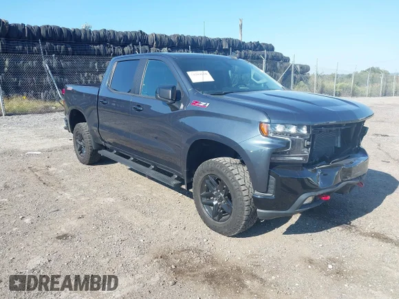 ✅ 2022 Chevrolet Silverado 1500 LT Trail Boss • VIN: 1GCPYFED0NZ129297 • Lot: 43204658. Wystawiony na IAAI z przebiegiem 34 463 mil. Bezpłatny archiwum sprzedaży aukcyjnych z USA i szczegółowy raport historii pojazdu na DreamBid. Zdjęcie 1.