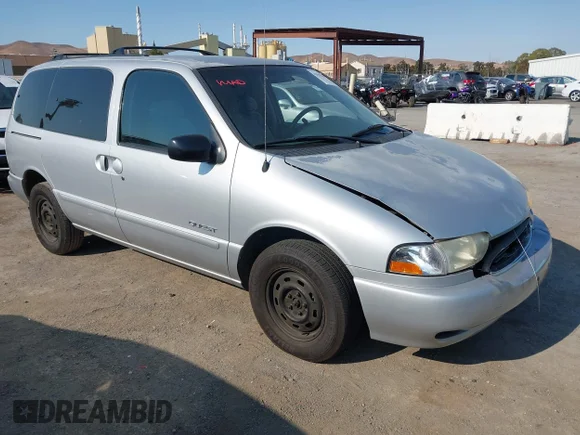 ✅ 2000 Nissan Quest GXE • VIN: 4N2XN11T8YD847140 • Lot: 42962048. Wystawiony na IAAI z przebiegiem 142 322 mil. Bezpłatny archiwum sprzedaży aukcyjnych z USA i szczegółowy raport historii pojazdu na DreamBid. Zdjęcie 1.