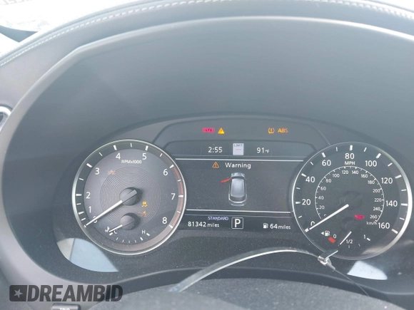 ✅ 2020 Infiniti QX50 Luxe • VIN: 3PCAJ5M14LF111352 • Лот: 43270987. Опубліковано раніше на IAAI з пробігом 81 342 миль. Безкоштовний доступ до архіву аукціонних продажів зі США та докладний звіт про історію автомобіля на DreamBid. Зображення 7.