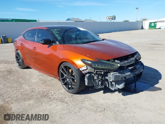 ✅ 2019 Nissan Maxima Platinum • VIN: 1N4AA6AV6KC383397 • Lot: 40897963. Wystawiony na IAAI z przebiegiem 91 016 mil. Bezpłatny archiwum sprzedaży aukcyjnych z USA i szczegółowy raport historii pojazdu na DreamBid. Zdjęcie 1.