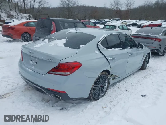 ✅ 2019 Genesis G70 Advanced • VIN: KMTG74LEXKU031746 • Лот: 44059966. Опубліковано раніше на IAAI з пробігом 48 426 миль. Безкоштовний доступ до архіву аукціонних продажів зі США та докладний звіт про історію автомобіля на DreamBid. Зображення 4.