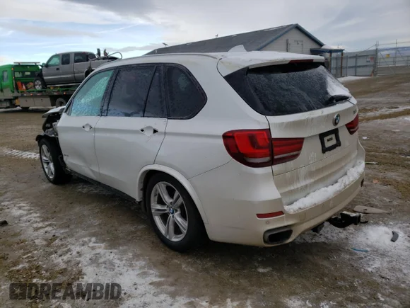 ✅ 2015 BMW X5 xDrive35i • VIN: 5UXKR0C5XF0P11945 • Лот: 39131443. Опубликован ранее на Copart с пробегом 80 665 миль. Бесплатный доступ к архиву аукционных продаж из США и подробный отчёт об истории автомобиля на DreamBid. Изображение 2.