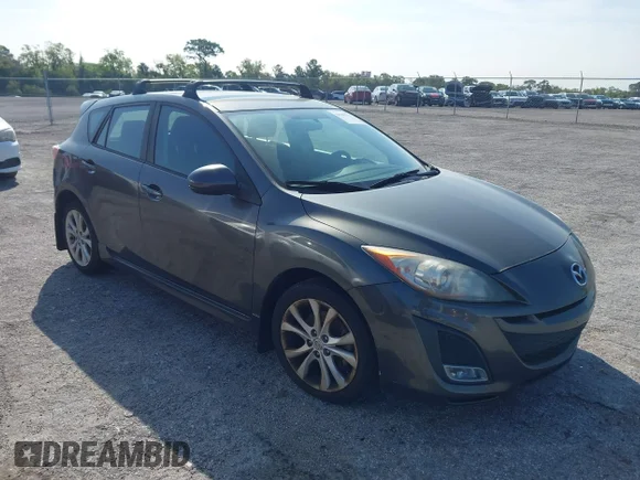 ✅ 2011 Mazda 3 S Sport • VIN: JM1BL1K58B1450393 • Lot: 44608756. Listed on IAAI with 160,750 mi. Free auction sales archive from the USA and detailed vehicle history report at DreamBid. Image 1.