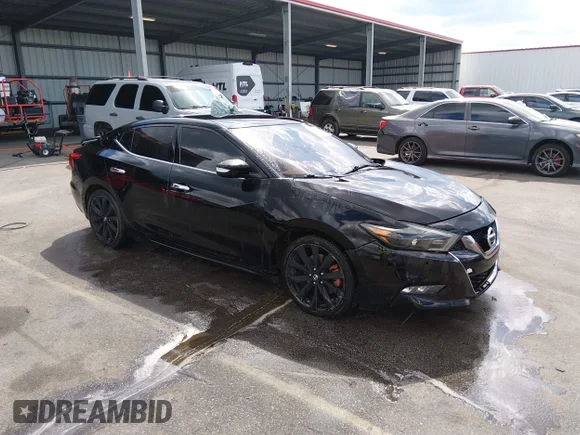 ✅ 2017 Nissan Maxima Platinum • VIN: 1N4AA6AP6HC396015 • Lot: 44741243. Wystawiony na IAAI z przebiegiem 119 933 mil. Bezpłatny archiwum sprzedaży aukcyjnych z USA i szczegółowy raport historii pojazdu na DreamBid. Zdjęcie 1.