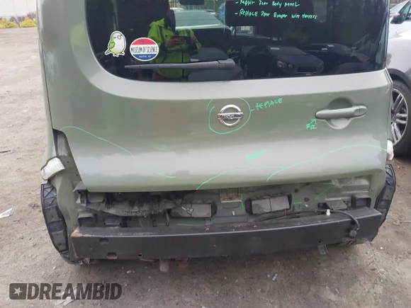 ✅ 2009 Nissan Cube Krom • VIN: JN8AZ28R49T122868 • Lot: 45106866. Listed on IAAI with 65,228 mi. Free auction sales archive from the USA and detailed vehicle history report at DreamBid. Image 6.
