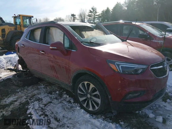 ✅ 2019 Buick Encore Essence • VIN: KL4CJCSM0KB830796 • Lot: 44276183. Wystawiony na IAAI z przebiegiem 87 272 mil. Bezpłatny archiwum sprzedaży aukcyjnych z USA i szczegółowy raport historii pojazdu na DreamBid. Zdjęcie 1.