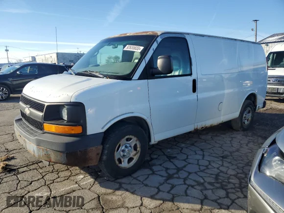 ✅ 2004 Chevrolet Express Cargo • VIN: 1GCFG15T341192903 • Lot: 92655655. Wystawiony na Copart z przebiegiem 242 852 mil. Bezpłatny archiwum sprzedaży aukcyjnych z USA i szczegółowy raport historii pojazdu na DreamBid. Zdjęcie 1.