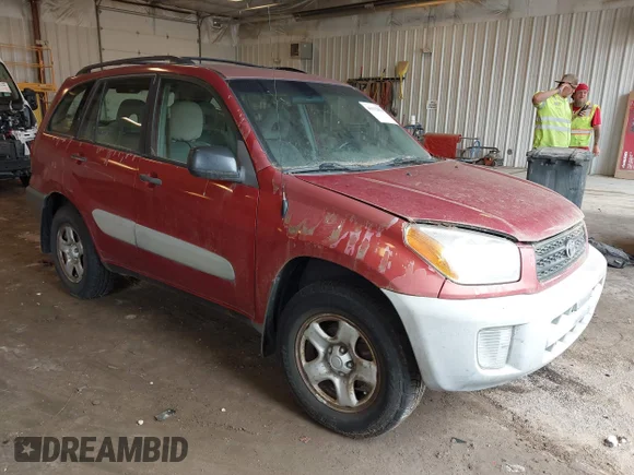 ✅ 2001 Toyota RAV4 • VIN: JTEHH20V810025454 • Lot: 45332830. Listed on IAAI with 189,441 mi. Free auction sales archive from the USA and detailed vehicle history report at DreamBid. Image 1.