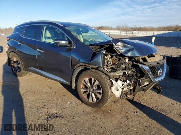 ✅ 2015 Nissan Murano SL • VIN: 5N1AZ2MH0FN226570 • Lot: 98987375. Wystawiony na Copart z przebiegiem 89 298 mil. Bezpłatny archiwum sprzedaży aukcyjnych z USA i szczegółowy raport historii pojazdu na DreamBid. Zdjęcie 4.