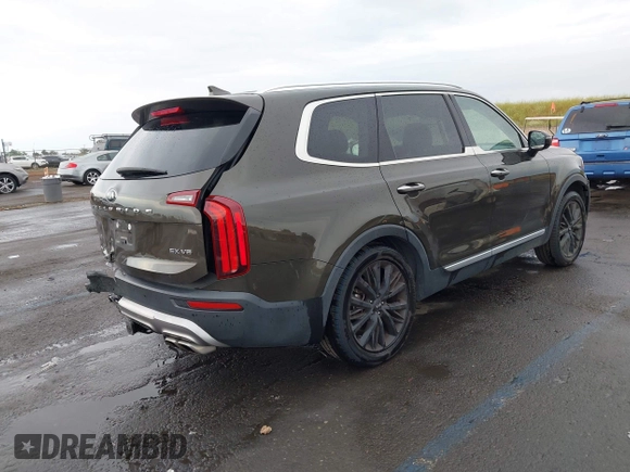 ✅ 2020 Kia Telluride SX • VIN: 5XYP54HC8LG010912 • Lot: 44744000. Wystawiony na IAAI z przebiegiem 105 951 mil. Bezpłatny archiwum sprzedaży aukcyjnych z USA i szczegółowy raport historii pojazdu na DreamBid. Zdjęcie 4.