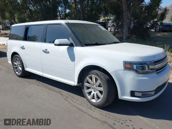✅ 2015 Ford Flex Limited • VIN: 2FMGK5D84FBA01628 • Lot: 42279073. Wystawiony na IAAI z przebiegiem 112 279 mil. Bezpłatny archiwum sprzedaży aukcyjnych z USA i szczegółowy raport historii pojazdu na DreamBid. Zdjęcie 1.