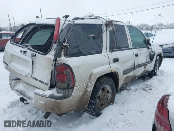 ✅ 2003 Chevrolet TrailBlazer LT • VIN: 1GNDT13S732396522 • Lot: 41628416. Wystawiony na IAAI z przebiegiem 234 872 mil. Bezpłatny archiwum sprzedaży aukcyjnych z USA i szczegółowy raport historii pojazdu na DreamBid. Zdjęcie 4.