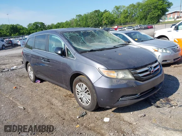 ✅ 2015 Honda Odyssey LX • VIN: 5FNRL5H23FB104378 • Lot: 45005880. Wystawiony na IAAI z przebiegiem Nie podano. Bezpłatny archiwum sprzedaży aukcyjnych z USA i szczegółowy raport historii pojazdu na DreamBid. Zdjęcie 1.