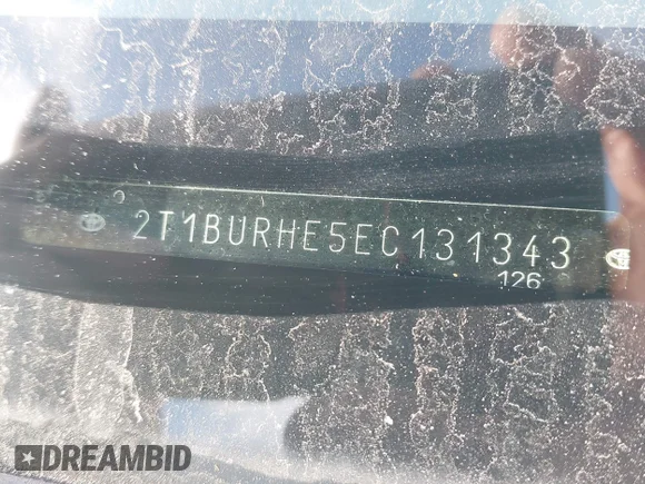 ✅ 2014 Toyota Corolla LE Premium • VIN: 2T1BURHE5EC131343 • Лот: 43648472. Опубліковано раніше на IAAI з пробігом 139 881 миль. Безкоштовний доступ до архіву аукціонних продажів зі США та докладний звіт про історію автомобіля на DreamBid. Зображення 9.