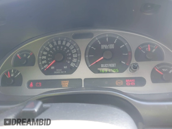 ✅ 2003 Ford Mustang Premium Mach 1 • VIN: 1FAFP42R03F449940 • Lot: 41503546. Wystawiony na IAAI z przebiegiem 163 170 mil. Bezpłatny archiwum sprzedaży aukcyjnych z USA i szczegółowy raport historii pojazdu na DreamBid. Zdjęcie 7.