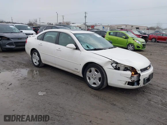 ✅ 2008 Chevrolet Impala SS • VIN: 2G1WD58C289112383 • Lot: 44676638. Listed on IAAI with 189,056 mi. Free auction sales archive from the USA and detailed vehicle history report at DreamBid. Image 1.
