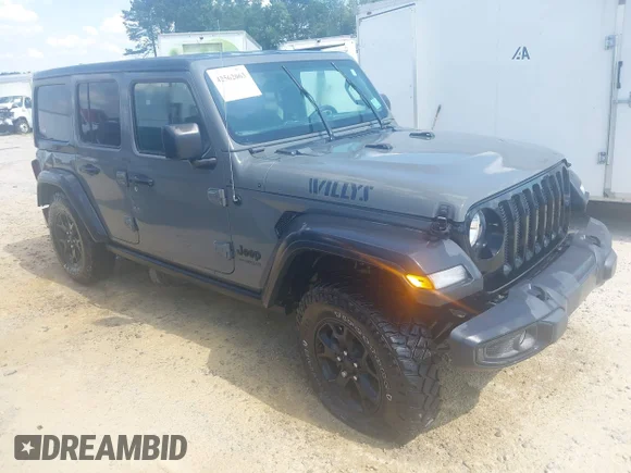 ✅ 2020 Jeep Wrangler Unlimited Sport S • VIN: 1C4HJXDG4LW325199 • Lot: 42562063. Wystawiony na IAAI z przebiegiem 18 350 mil. Bezpłatny archiwum sprzedaży aukcyjnych z USA i szczegółowy raport historii pojazdu na DreamBid. Zdjęcie 1.