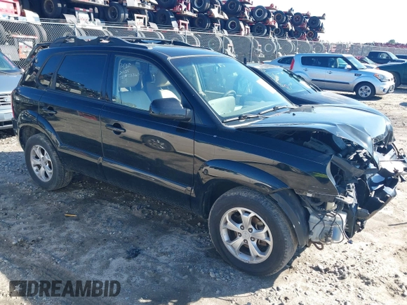 ✅ 2009 Hyundai Tucson Limited • VIN: KM8JN12D59U936273 • Lot: 41596826. Wystawiony na IAAI z przebiegiem 202 971 mil. Bezpłatny archiwum sprzedaży aukcyjnych z USA i szczegółowy raport historii pojazdu na DreamBid. Zdjęcie 1.