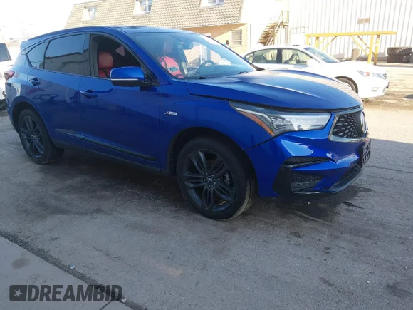✅ 2021 Acura RDX w/A-Spec Package • VIN: 5J8TC2H6XML008203 • Lot: 44598039. Wystawiony na IAAI z przebiegiem 93 357 mil. Bezpłatny archiwum sprzedaży aukcyjnych z USA i szczegółowy raport historii pojazdu na DreamBid. Zdjęcie 1.
