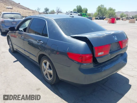 ✅ 2005 Honda Accord EX-L • VIN: JHMCM568X5C004296 • Lot: 45392947. Wystawiony na IAAI z przebiegiem 322 496 mil. Bezpłatny archiwum sprzedaży aukcyjnych z USA i szczegółowy raport historii pojazdu na DreamBid. Zdjęcie 3.