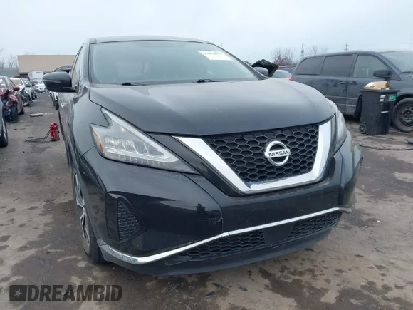 ✅ 2020 Nissan Murano S • VIN: 5N1AZ2AJ1LN102021 • Lot: 43976611. Wystawiony na IAAI z przebiegiem 75 322 mil. Bezpłatny archiwum sprzedaży aukcyjnych z USA i szczegółowy raport historii pojazdu na DreamBid. Zdjęcie 1.