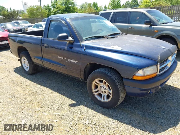 ✅ 2001 Dodge Dakota • VIN: 1B7FL26X21S342847 • Лот: 44976402. Опубликован ранее на IAAI с пробегом 142 989 миль. Бесплатный доступ к архиву аукционных продаж из США и подробный отчёт об истории автомобиля на DreamBid. Изображение 1.