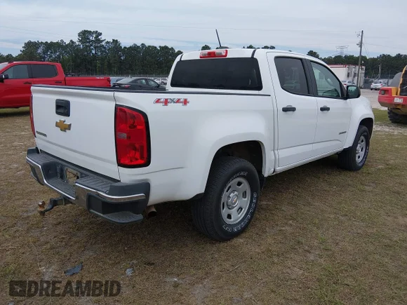 ✅ 2016 Chevrolet Colorado 4WD WT • VIN: 1GCGTBE31G1230719 • Lot: 44812175. Listed on IAAI with 73,614 mi. Free auction sales archive from the USA and detailed vehicle history report at DreamBid. Image 4.