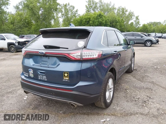 ✅ 2018 Ford Edge SEL • VIN: 2FMPK3J81JBC54794 • Lot: 45194216. Wystawiony na IAAI z przebiegiem 96 887 mil. Bezpłatny archiwum sprzedaży aukcyjnych z USA i szczegółowy raport historii pojazdu na DreamBid. Zdjęcie 4.