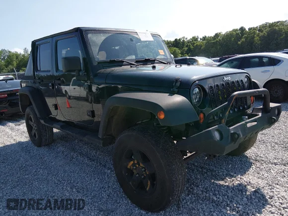 ✅ 2013 Jeep Wrangler Unlimited Sport • VIN: 1C4BJWDG4DL557031 • Лот: 44912218. Опубликован ранее на IAAI с пробегом 141 475 миль. Бесплатный доступ к архиву аукционных продаж из США и подробный отчёт об истории автомобиля на DreamBid. Изображение 1.