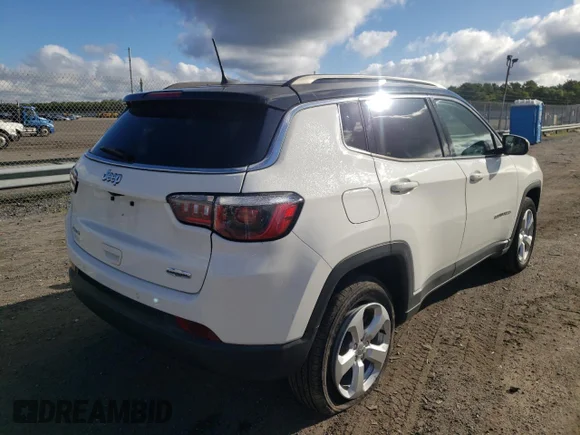 ✅ 2018 Jeep Compass Latitude • VIN: 3C4NJDBB7JT167999 • Лот: 58342892. Опубликован ранее на Copart с пробегом 7 113 миль. Бесплатный доступ к архиву аукционных продаж из США и подробный отчёт об истории автомобиля на DreamBid. Изображение 4.