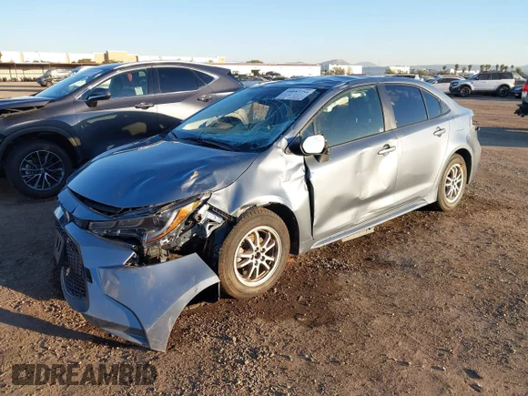 ✅ 2022 Toyota Corolla Hybrid LE • VIN: JTDEAMDE5NJ050801 • Lot: 44087754. Wystawiony na IAAI z przebiegiem 61 279 mil. Bezpłatny archiwum sprzedaży aukcyjnych z USA i szczegółowy raport historii pojazdu na DreamBid. Zdjęcie 2.