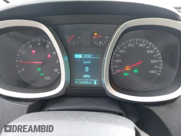 ✅ 2017 Chevrolet Equinox LT • VIN: 2GNALCEK6H6159607 • Lot: 42921647. Listed on IAAI with 151,803 mi. Free auction sales archive from the USA and detailed vehicle history report at DreamBid. Image 7.