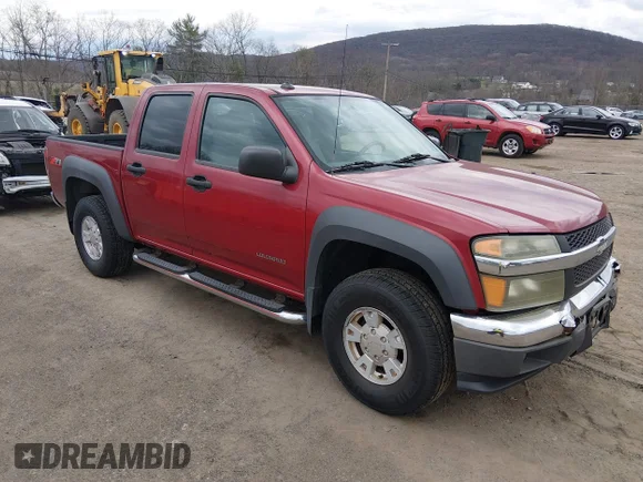 ✅ 2005 Chevrolet Colorado 1SE LS Z71 • VIN: 1GCDS136558170400 • Lot: 44768965. Listed on IAAI with 144,939 mi. Free auction sales archive from the USA and detailed vehicle history report at DreamBid. Image 1.
