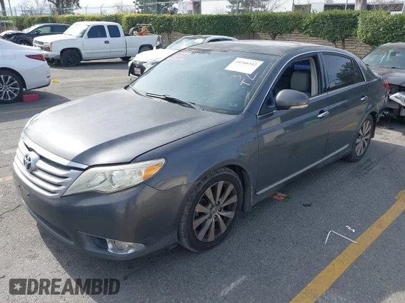 ✅ 2011 Toyota Avalon Limited • VIN: 4T1BK3DB9BU390166 • Lot: 44266342. Listed on IAAI with 188,674 mi. Free auction sales archive from the USA and detailed vehicle history report at DreamBid. Image 2.