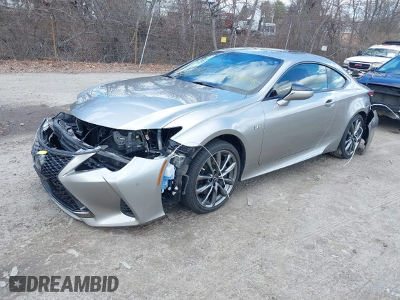 ✅ 2020 Lexus RC • VIN: JTHSZ5DCXL5010394 • Lot: 41879283. Wystawiony na IAAI z przebiegiem 22 112 mil. Bezpłatny archiwum sprzedaży aukcyjnych z USA i szczegółowy raport historii pojazdu na DreamBid. Zdjęcie 2.