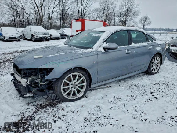 ✅ 2017 Audi A6 Premium Plus • VIN: WAUG8AFC9HN099279 • Лот: 96937945. Опубликован ранее на Copart с пробегом 24 250 миль. Бесплатный доступ к архиву аукционных продаж из США и подробный отчёт об истории автомобиля на DreamBid. Изображение 1.