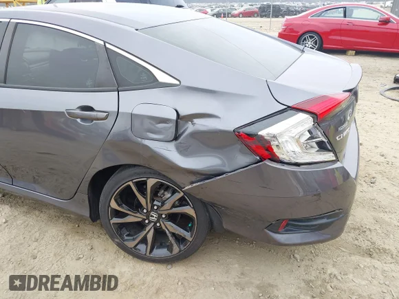 ✅ 2021 Honda Civic Sport • VIN: 2HGFC2F80MH512211 • Lot: 44691282. Listed on IAAI with 28,893 mi. Free auction sales archive from the USA and detailed vehicle history report at DreamBid. Image 6.