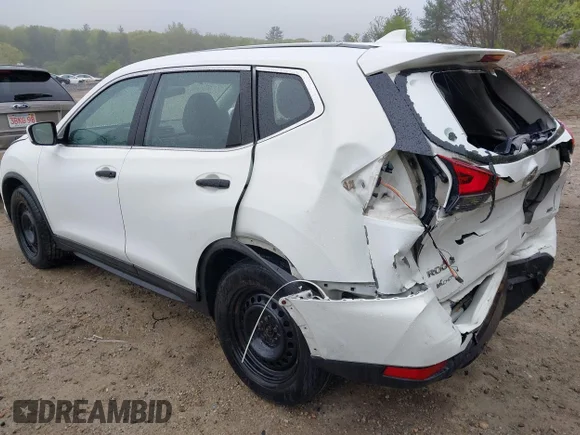 ✅ 2017 Nissan Rogue SV • VIN: KNMAT2MVXHP561791 • Lot: 45095460. Listed on IAAI with 123,162 mi. Free auction sales archive from the USA and detailed vehicle history report at DreamBid. Image 3.