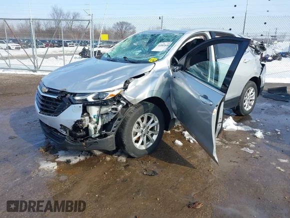 ✅ 2018 Chevrolet Equinox LT • VIN: 2GNAXSEV1J6209599 • Lot: 44597610. Wystawiony na IAAI z przebiegiem 97 426 mil. Bezpłatny archiwum sprzedaży aukcyjnych z USA i szczegółowy raport historii pojazdu na DreamBid. Zdjęcie 2.