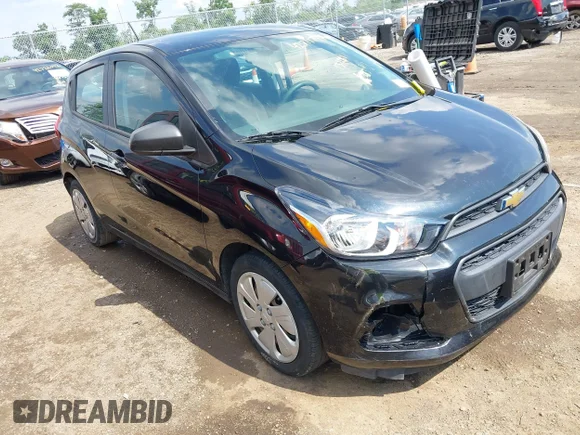 ✅ 2017 Chevrolet Spark LS • VIN: KL8CB6SA2HC729510 • Lot: 42711749. Wystawiony na IAAI z przebiegiem 131 181 mil. Bezpłatny archiwum sprzedaży aukcyjnych z USA i szczegółowy raport historii pojazdu na DreamBid. Zdjęcie 1.